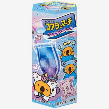 ロッテ「コアラのマーチ」紫と青の新商品が全国で販売開始